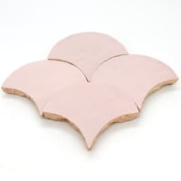 Zellige Pastel Rose Poisson Echelles