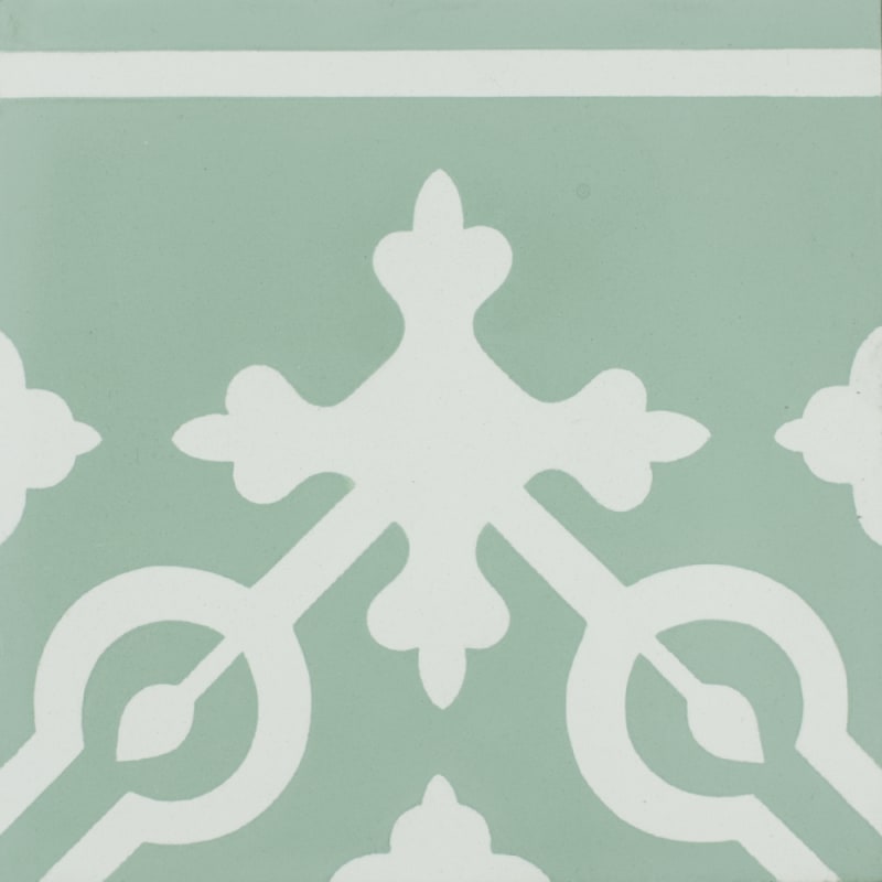 Azule 09 Olive Border
