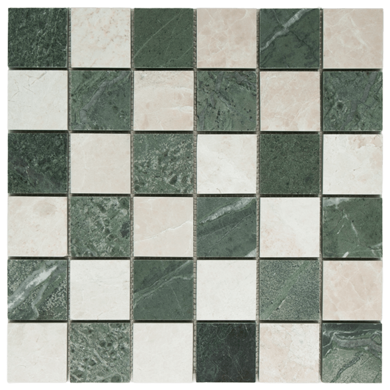 Mosaic Square Bottocino - Green