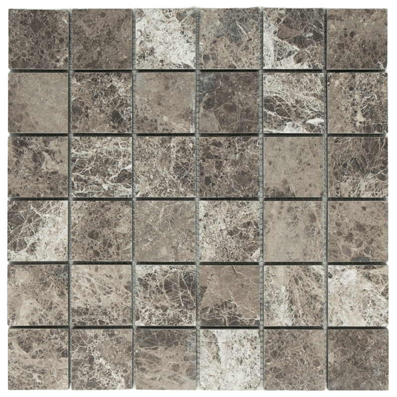 Mosaic Square Emperador Dark
