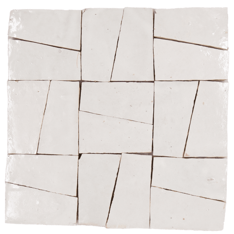 Zellige Blanc Oblique
