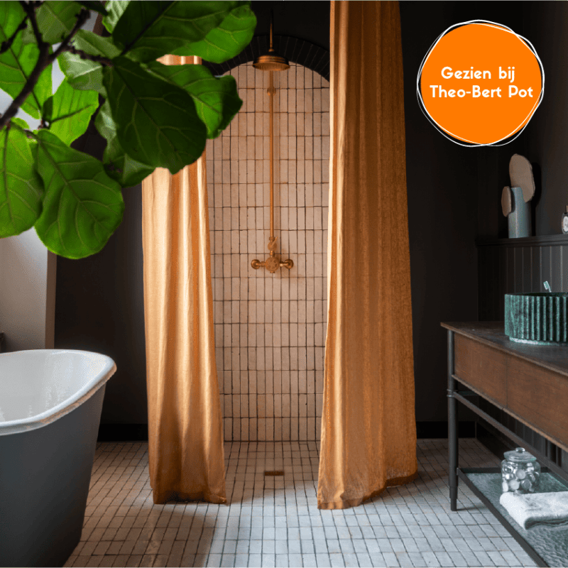 douche met marokkaanse tegels