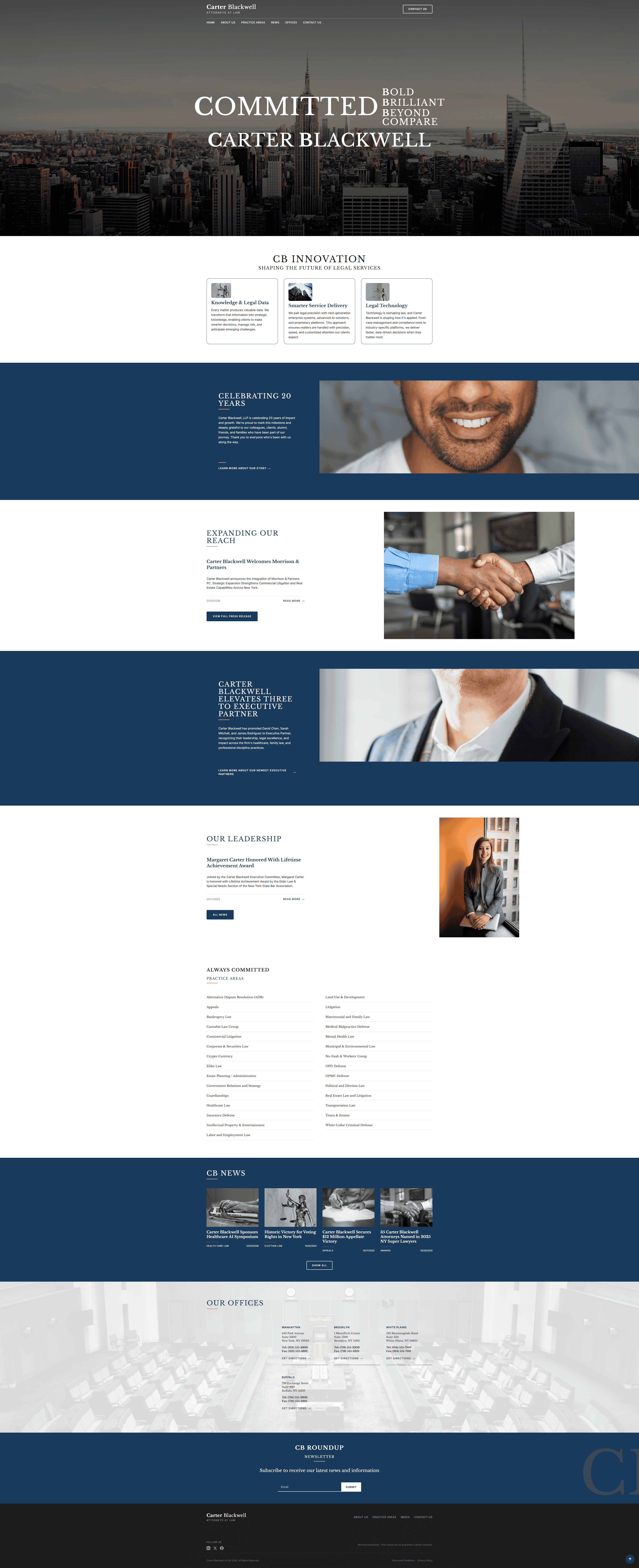 Lawyer - Law Office website