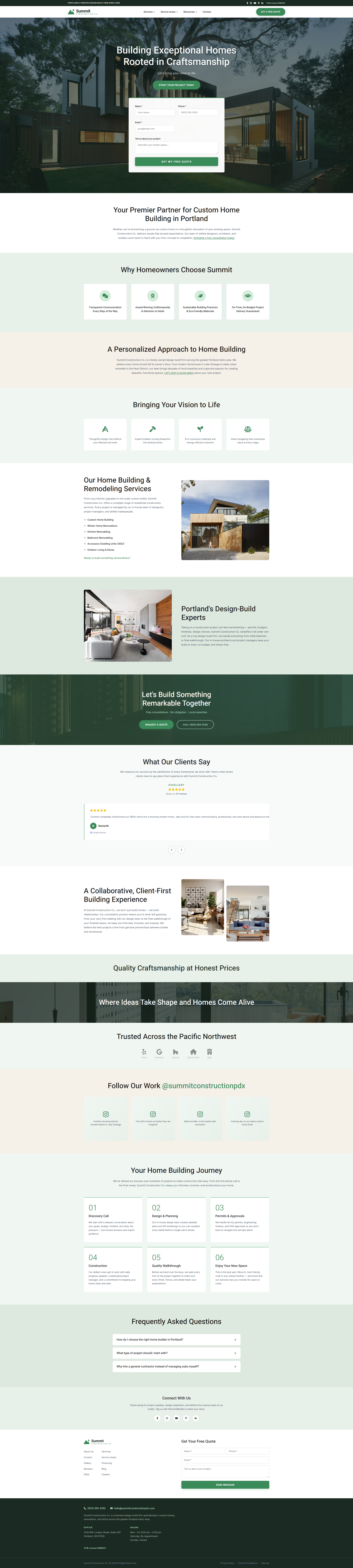Construction Company - Construction website