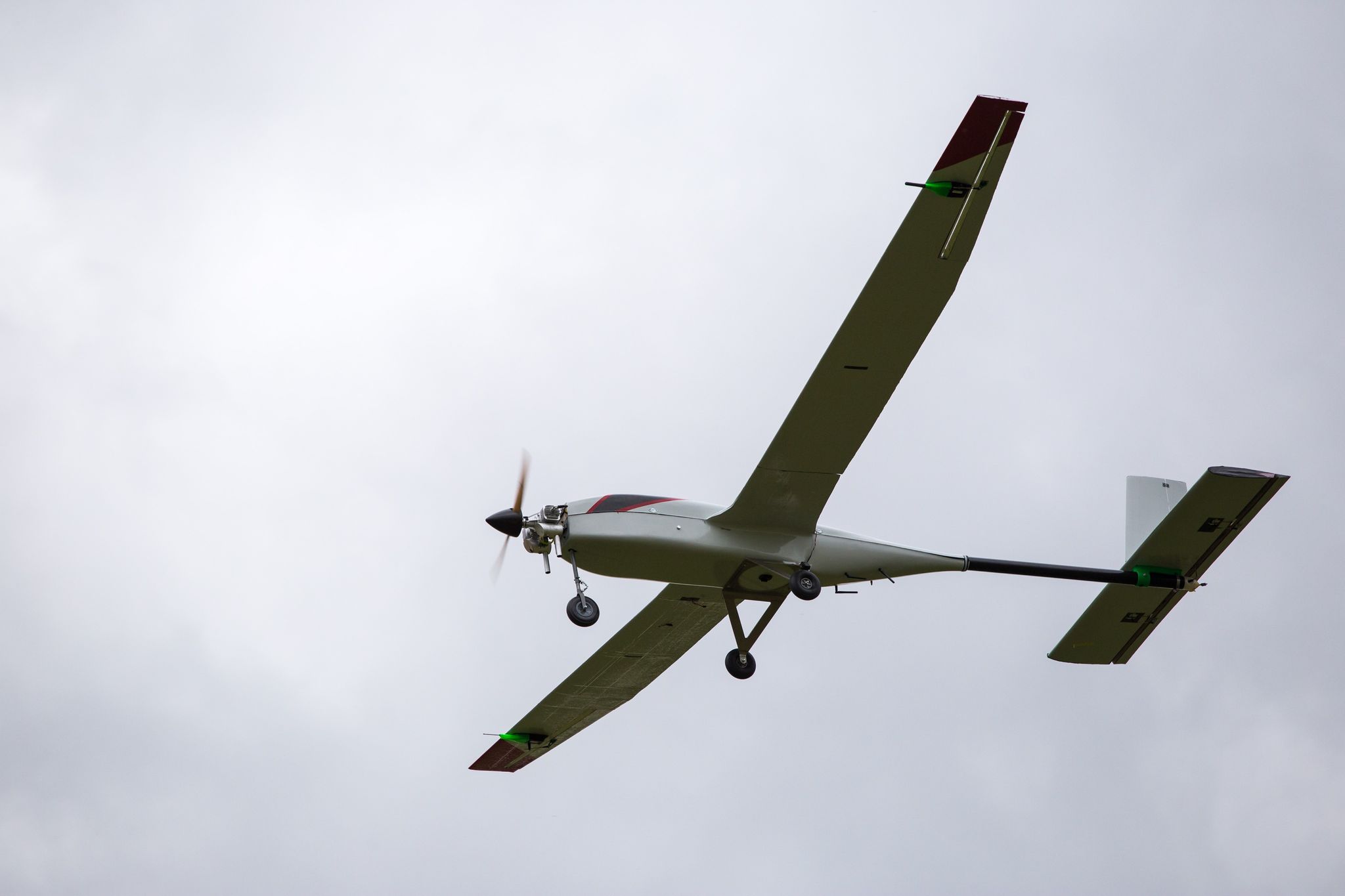 Capstone Plane in Flight