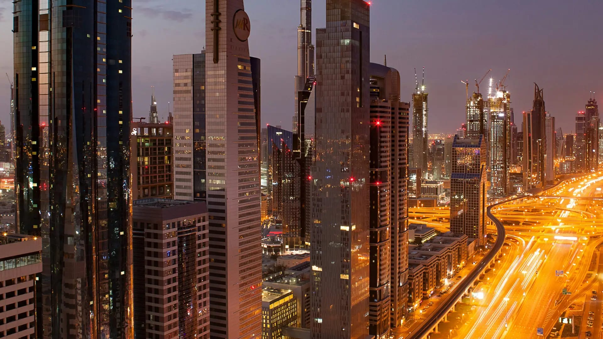 Dubai Skyline - Hero Background