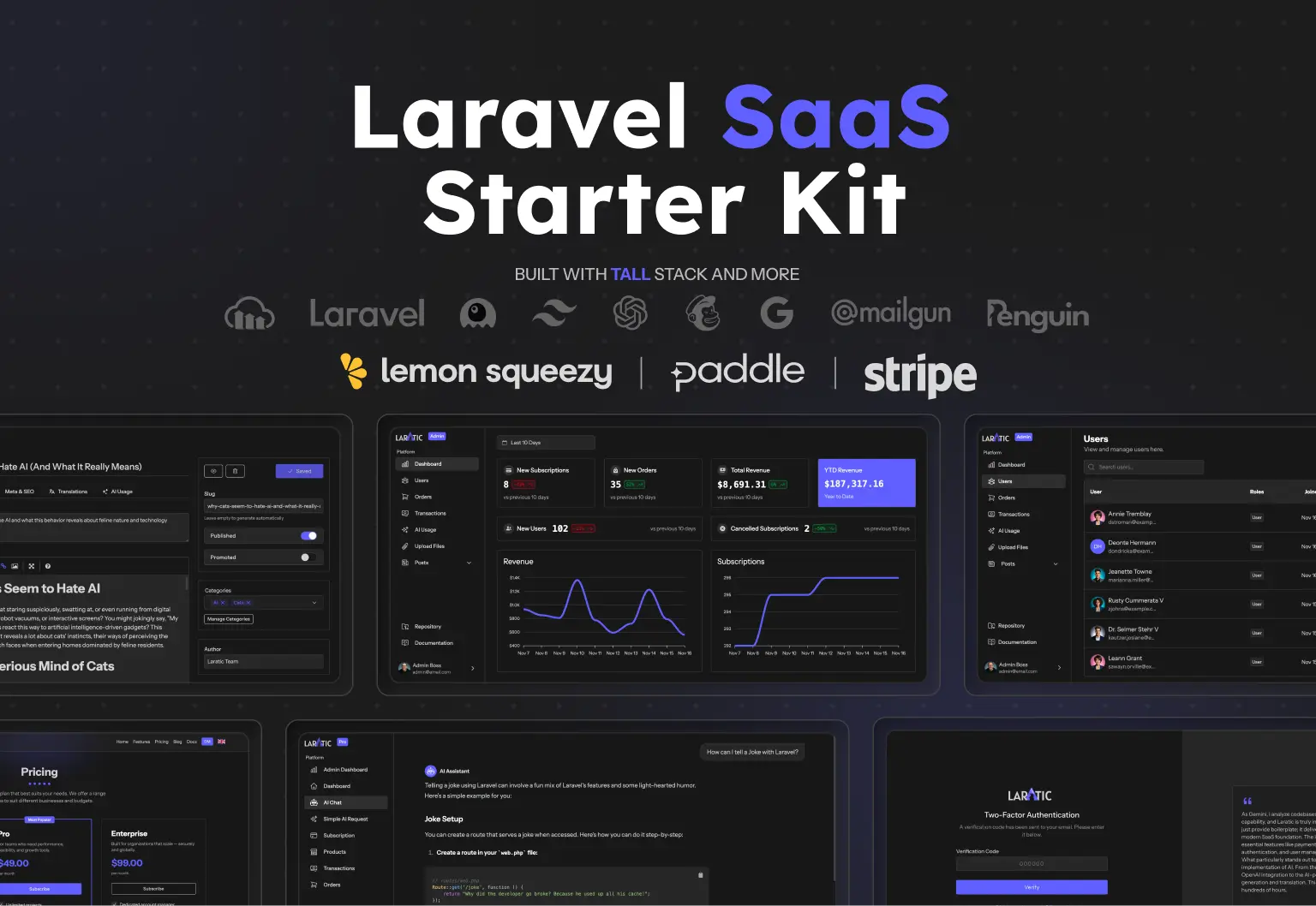 Laratic Starter Kit Bundle