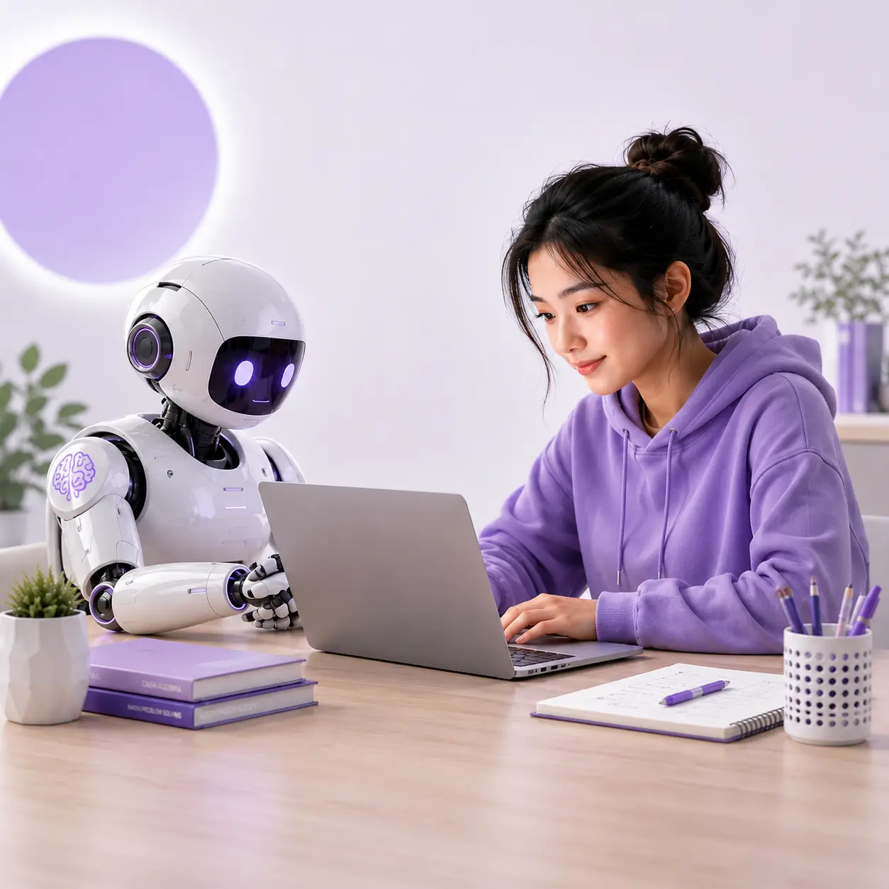 Sample AI-generated AMC 12 test review with performance summary, mistake patterns, topic breakdown, and next steps
