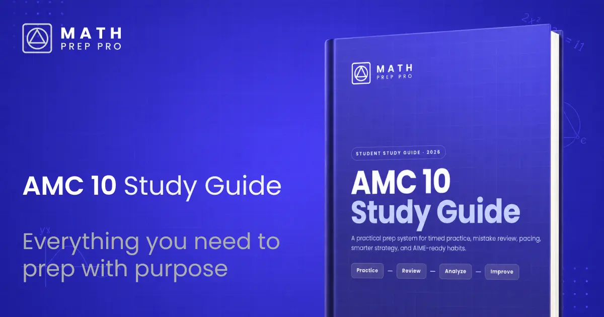 Free AMC 10 Study Guide Ebook | Math Prep Pro