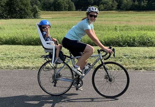 bike riding with my 3 year old toddler