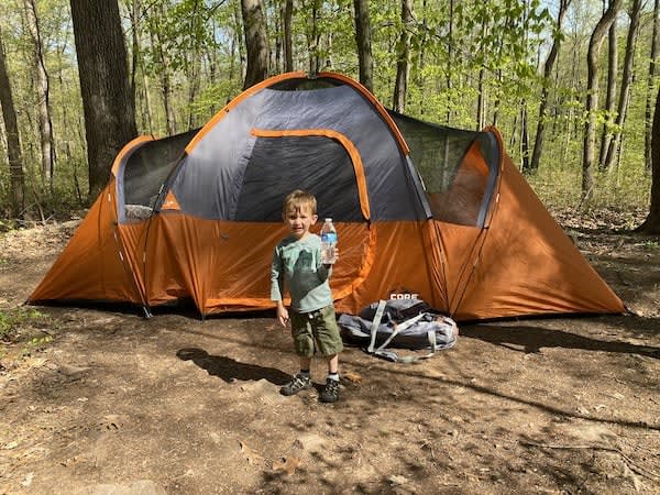 best tent for camping with toddlers my family tent