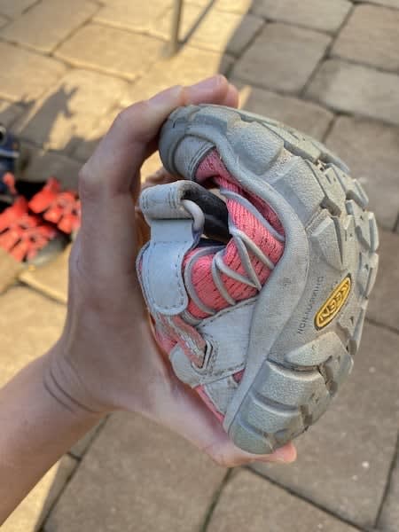 keen hiking shoe for toddlers flexibility