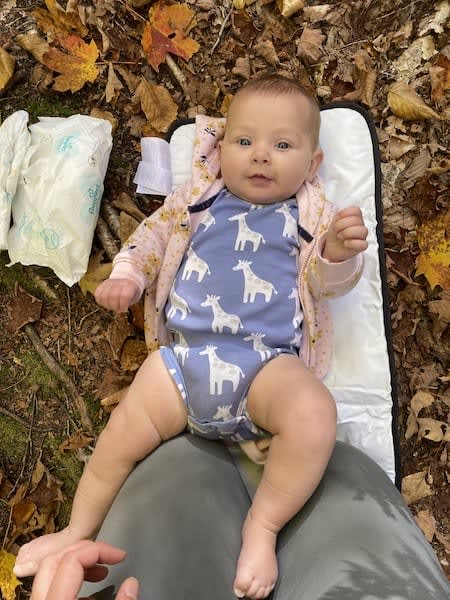 portable changing mat is great for travel