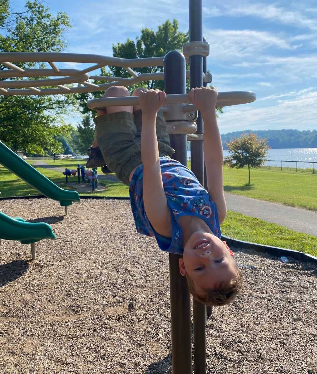 playground at gifford pinchot state park beach area