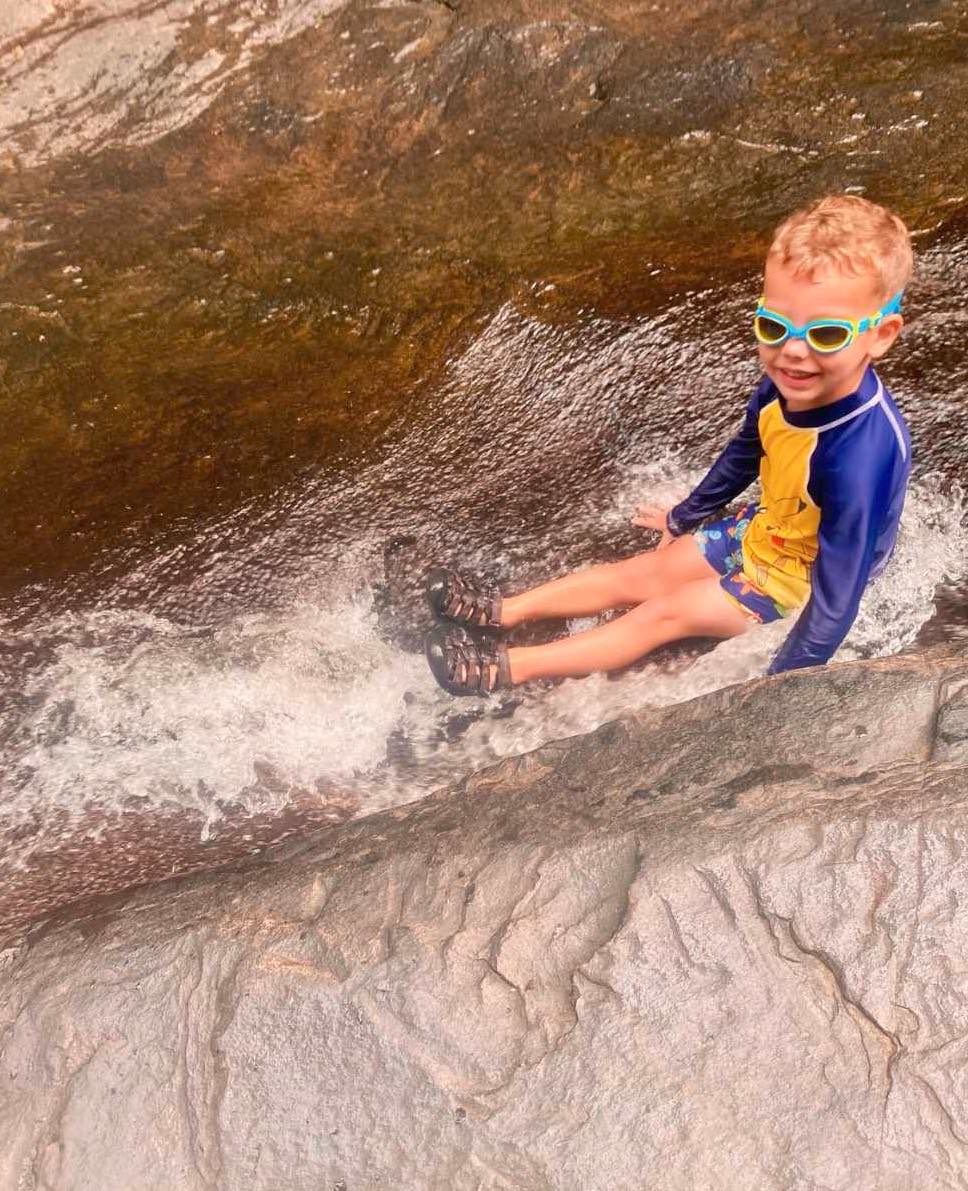 ohiopyle state park meadow run natural waterslides