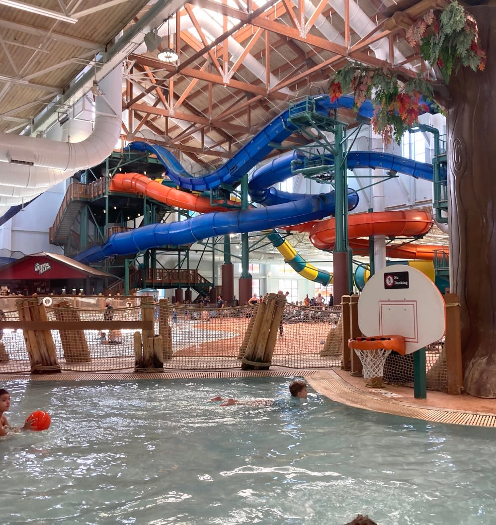 Great wolf Lodge Picture of waterslides and pool