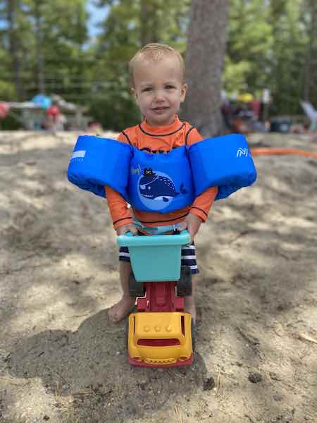 Green toy trucks for 1 year old