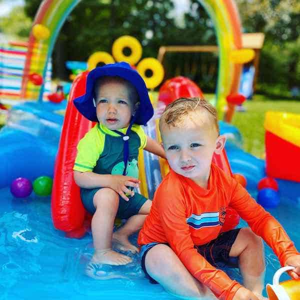 outdoor inflatable pool for 1 year old