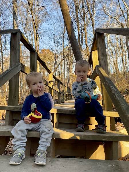 toddler to like hiking lots of snacks