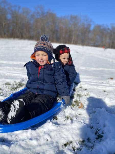 winter activities for toddlers outside 