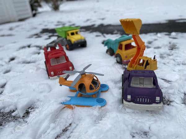 outdoor winter activities toddler toys