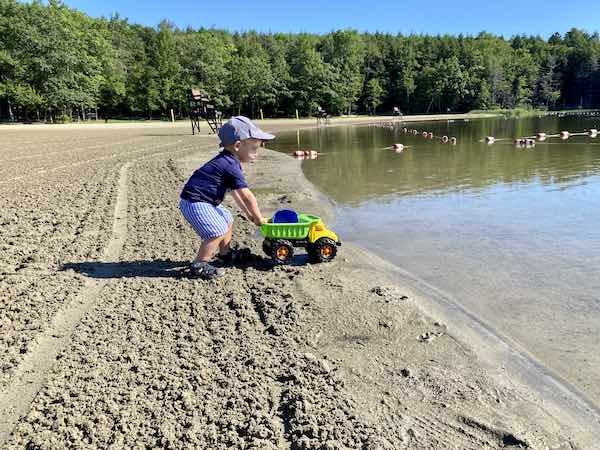 truck play camping activities for toddler