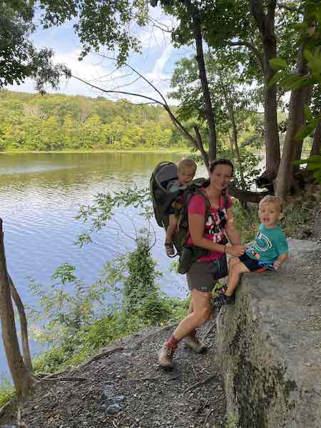 Hiking with toddlers Bucks county pa trips