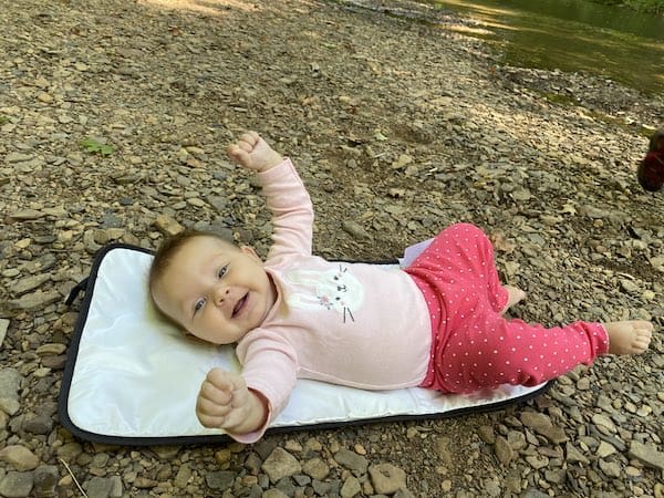 Baby Diaper Blowout while hiking