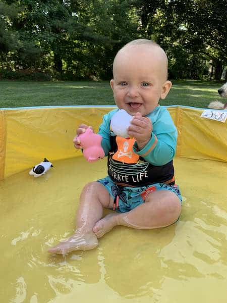 baby pool for summertime