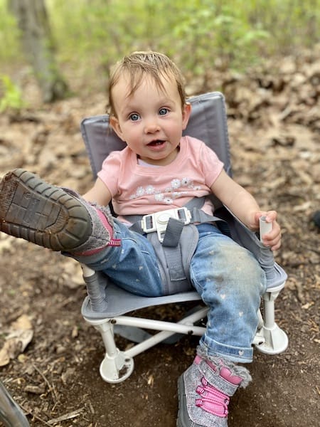 camping highchair 