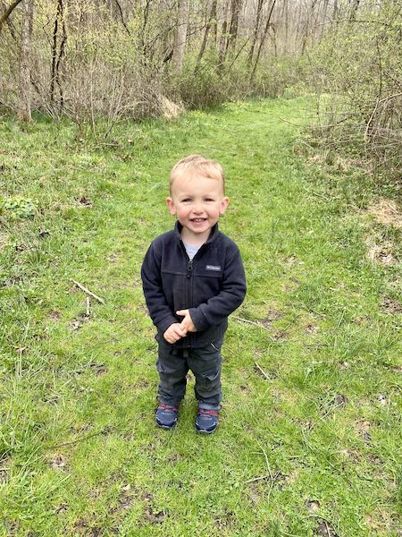 how to dress a toddler for a hike