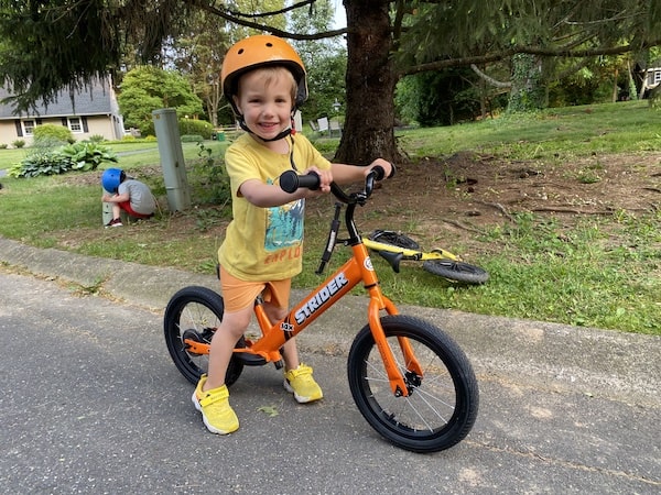 best bike for 3 year old strider 14x