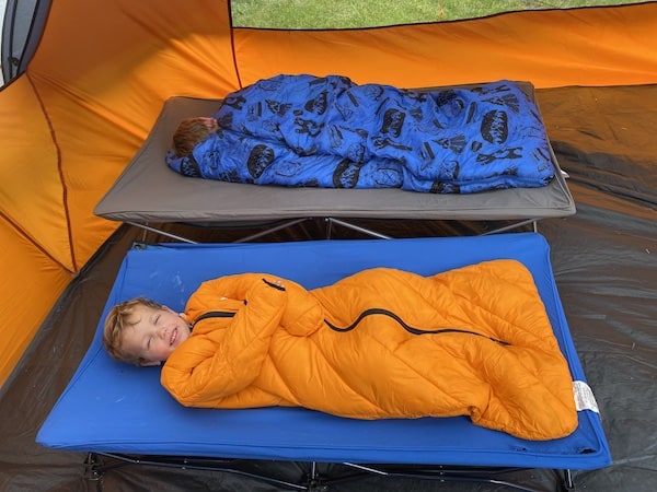 best camping beds for toddlers Regalo my cot for my two boys