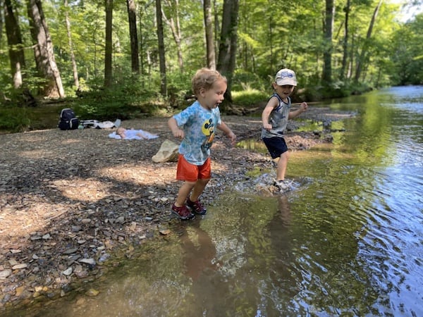 Keen water sandals are great for water hikes