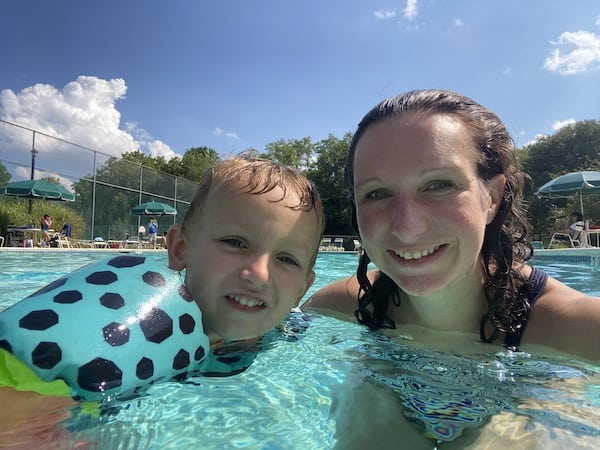 safety when swimming with toddlers