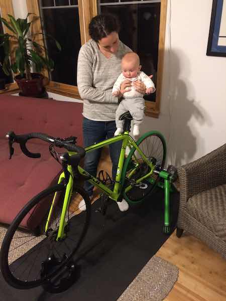 can pregnant women ride bike: turbo trainer