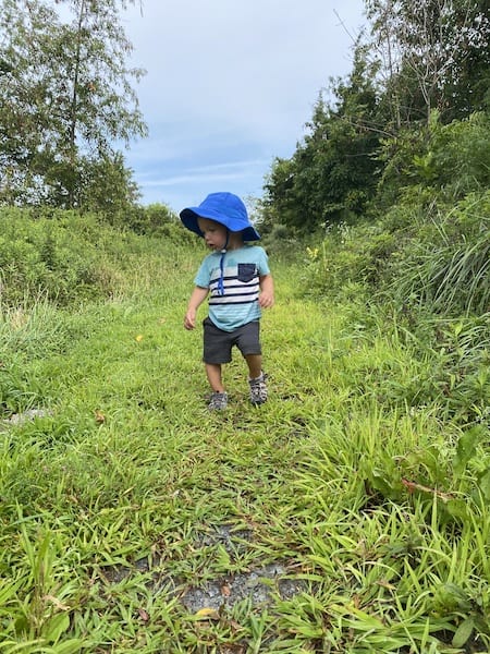 toddlersunhat for hiking