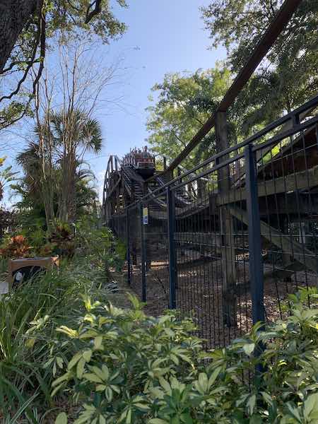 Legoland Florida Park rollercoaster ride