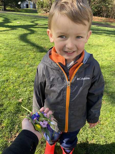 toddler nature arts and craft