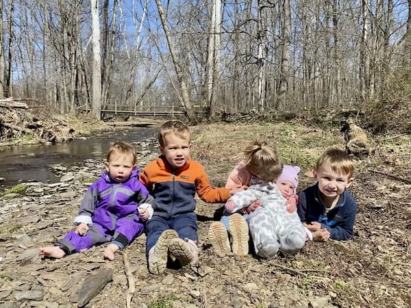 camping with two babies and toddlers