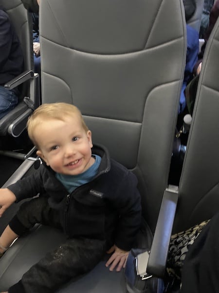 flying with a toddler to florida