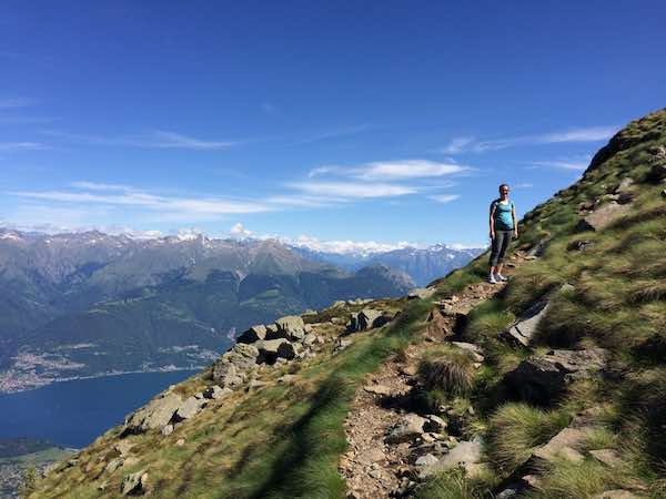 hiking while pregnant italy