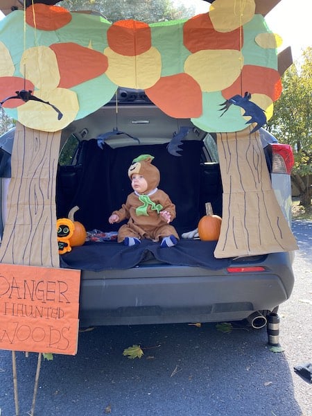 outdoor toddler activities trick or treating