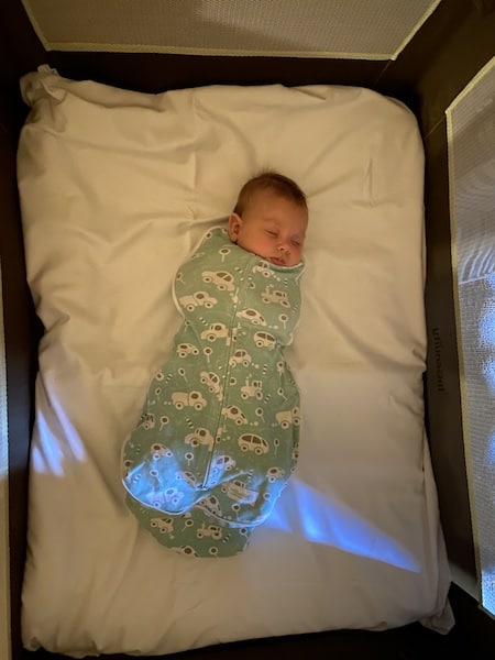 My woombie swaddle review based on my daughter and son