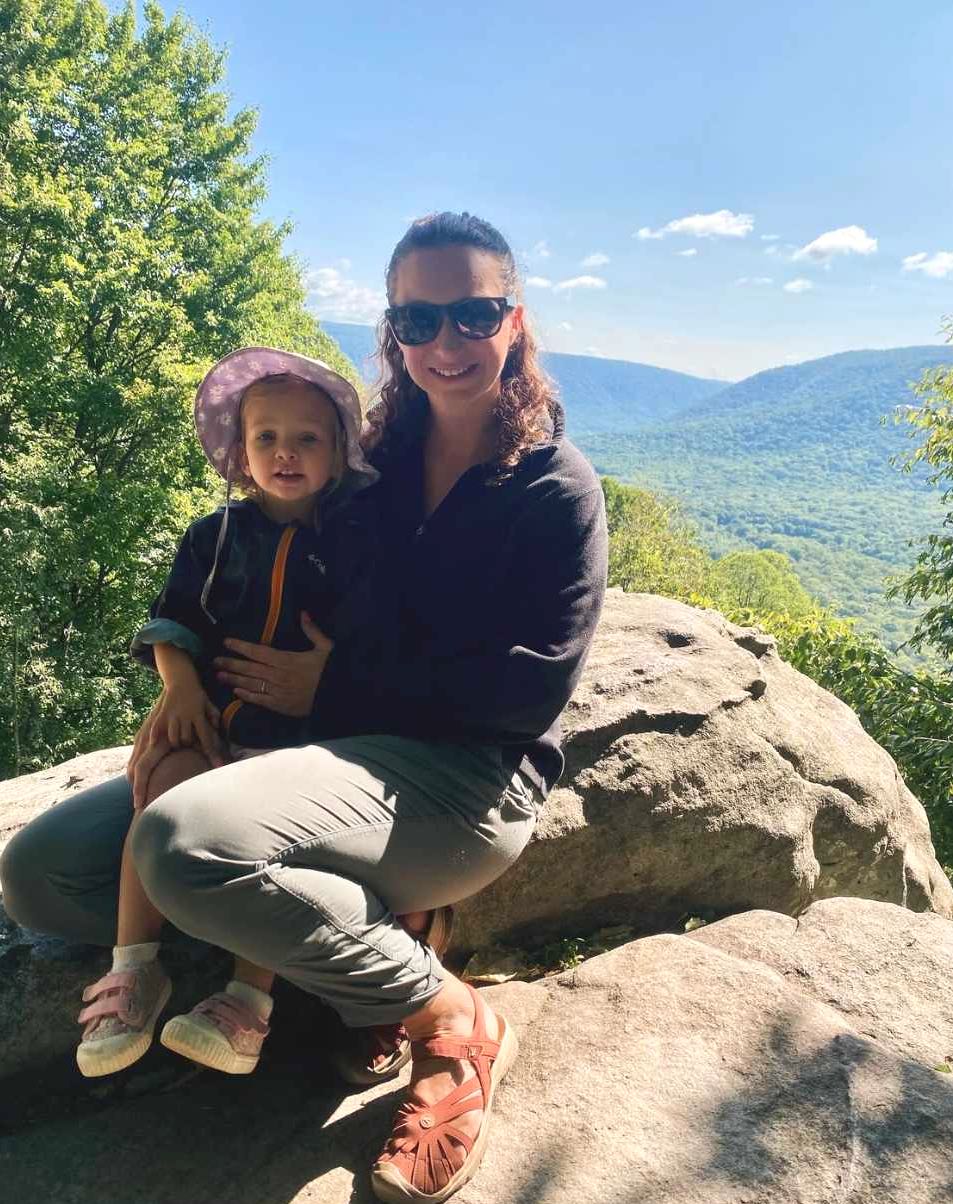 Baughman Rock overlook at ohiopyle state park things to do with kids