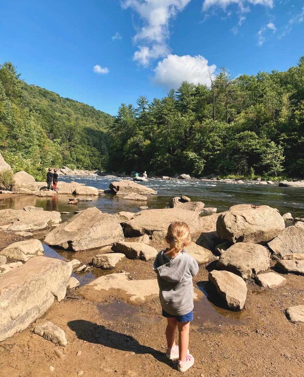 youghiogheny river at ohiopyle state park things to do with kids