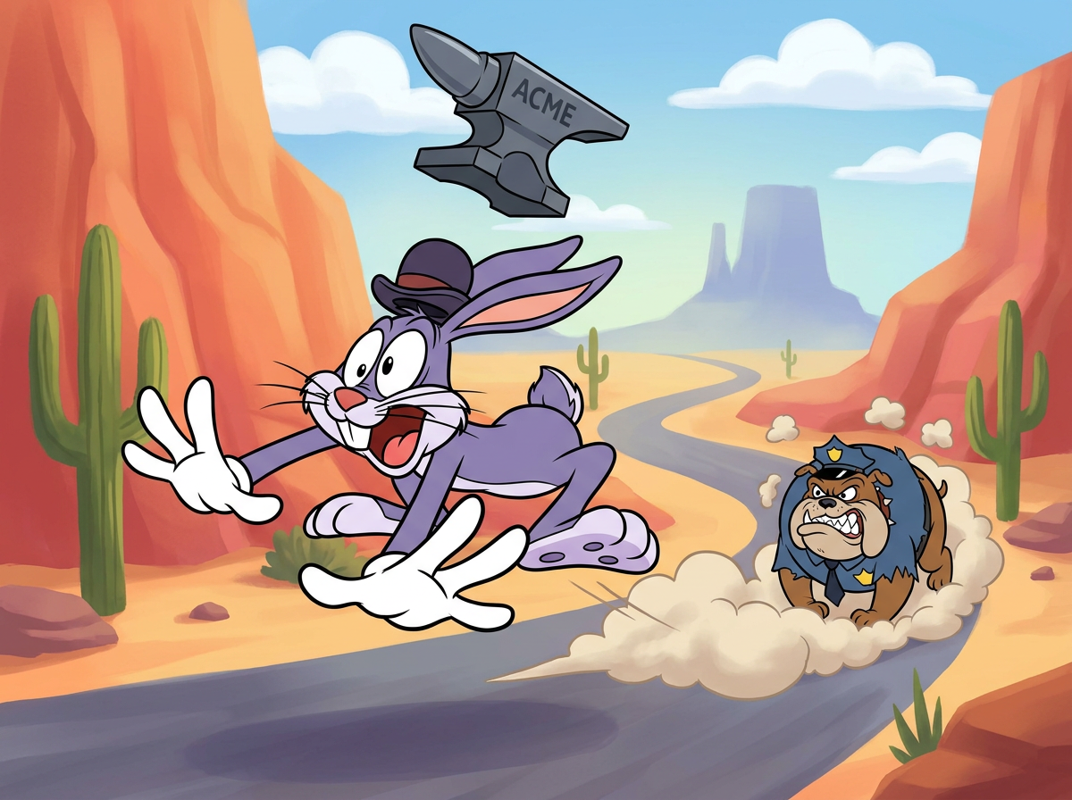 Classic 2D Cartoon -Looney Tunes