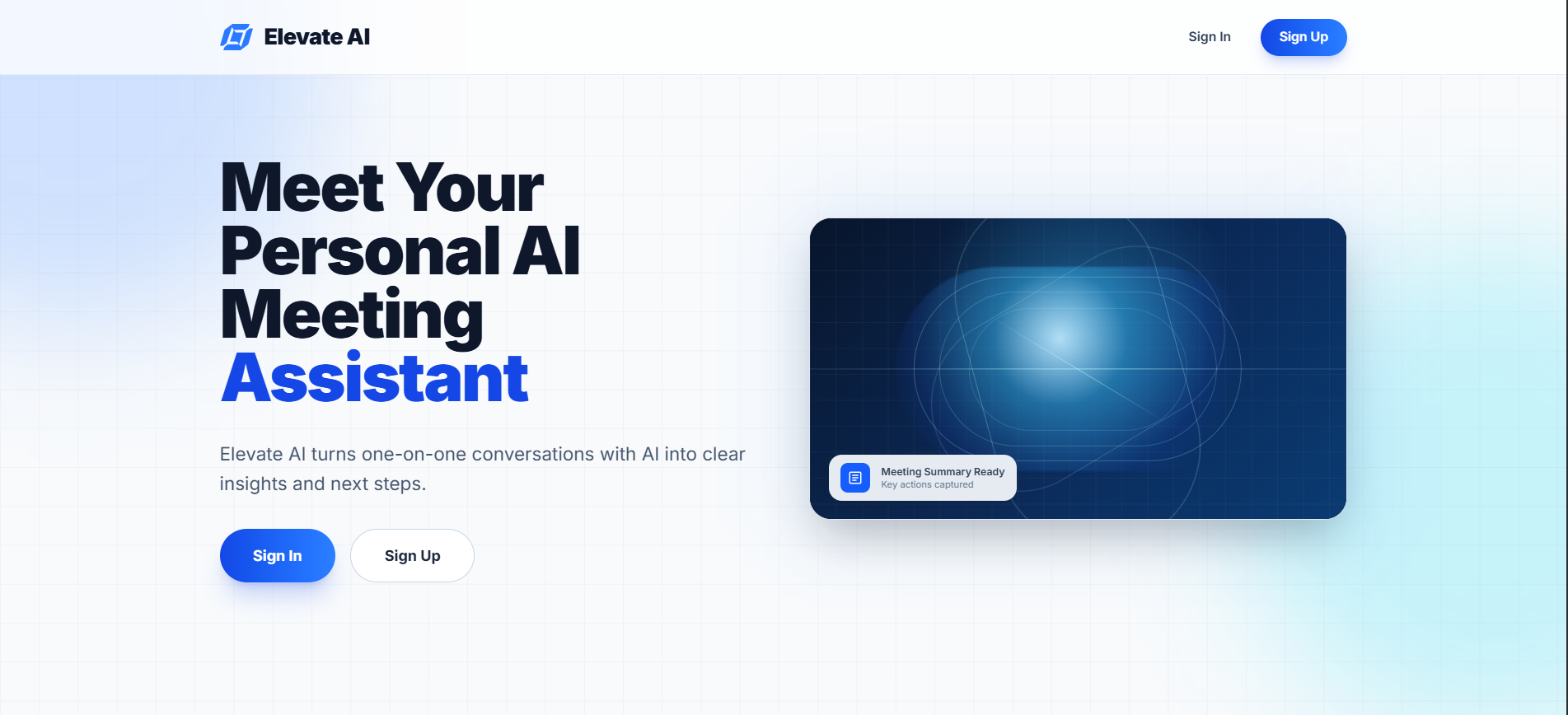 ElevateAI project cover