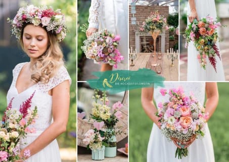 Die Hochzeitsfloristin Désirée "florale-gestaltungen"