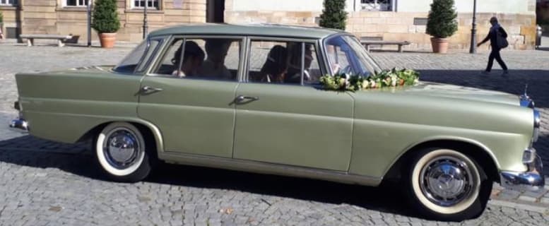 Hochzeitsauto in Stuttgart